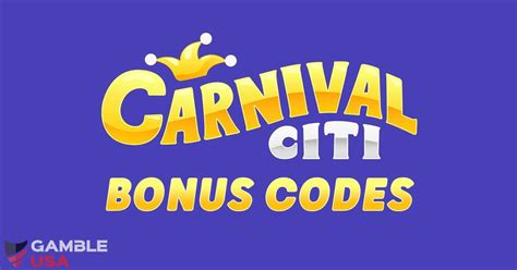 Carnival citi promo code 2023  Carnival Citi uses your standard sweepstakes model, featuring two virtual currencies – gold coins, and sweep coins